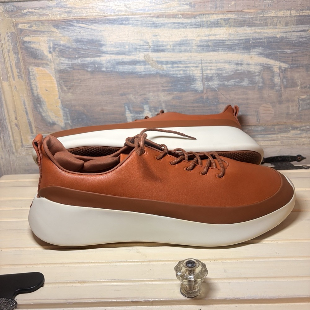 Mens Wolf and Shepherd Shoes Sz 12 Toro Wholecut Leather Honey Brown EUC